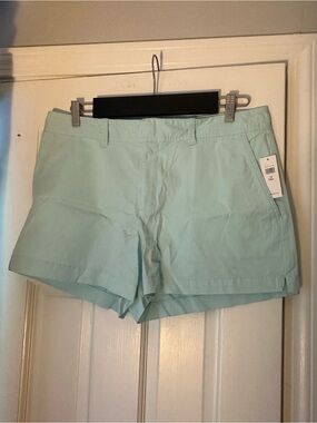 GAP Factory Light Blue Chino City Shorts. 3” inseam. Size 12 Tall. NWT